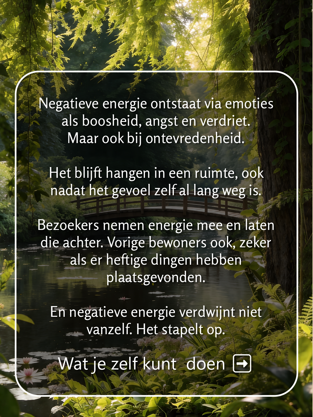 Negatieve energie in huis: herken het, begrijp het, doe er iets aan - 8