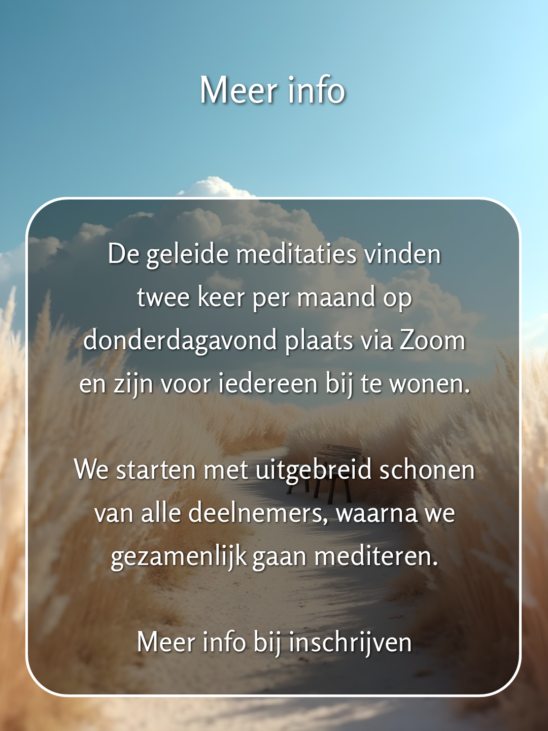 Laat je meevoeren naar de meditatie wereld - 11