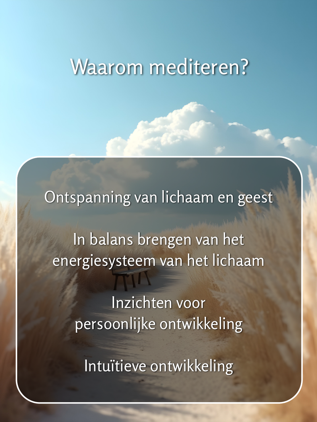 Laat je meevoeren naar de meditatie wereld - 4
