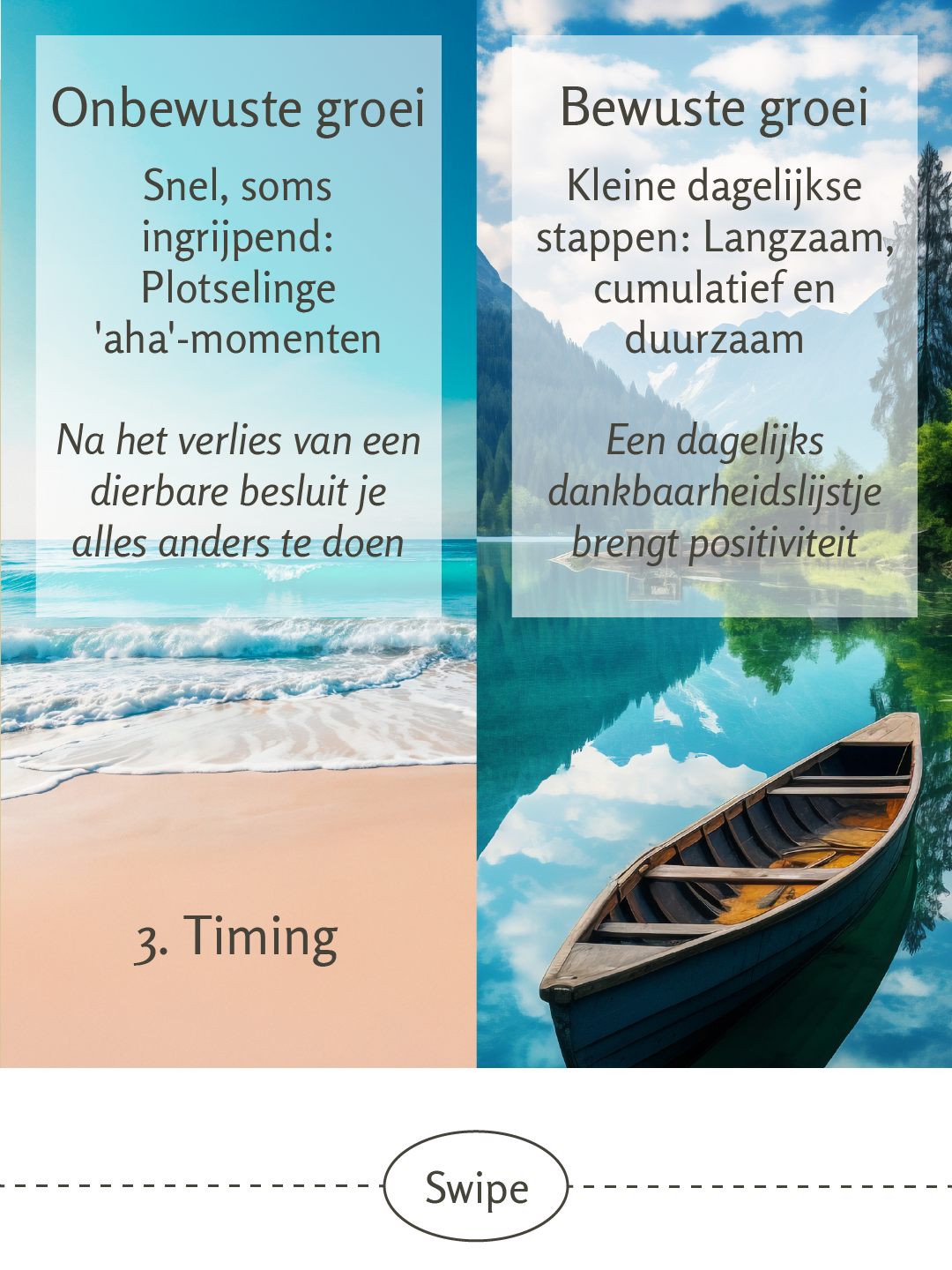 2 wegen naar persoonlijke groei. Welke herken jij? - 4