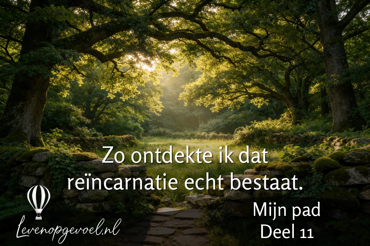 Mijn pad deel 11 – Zo ontdekte ik dat reïncarnatie echt bestaat