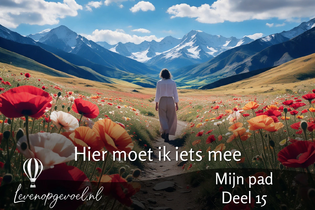 Mijn pad deel 15 – Hier moet ik iets mee
